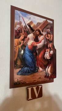 Les estacions del Viacrucis creades per Mingo Martí