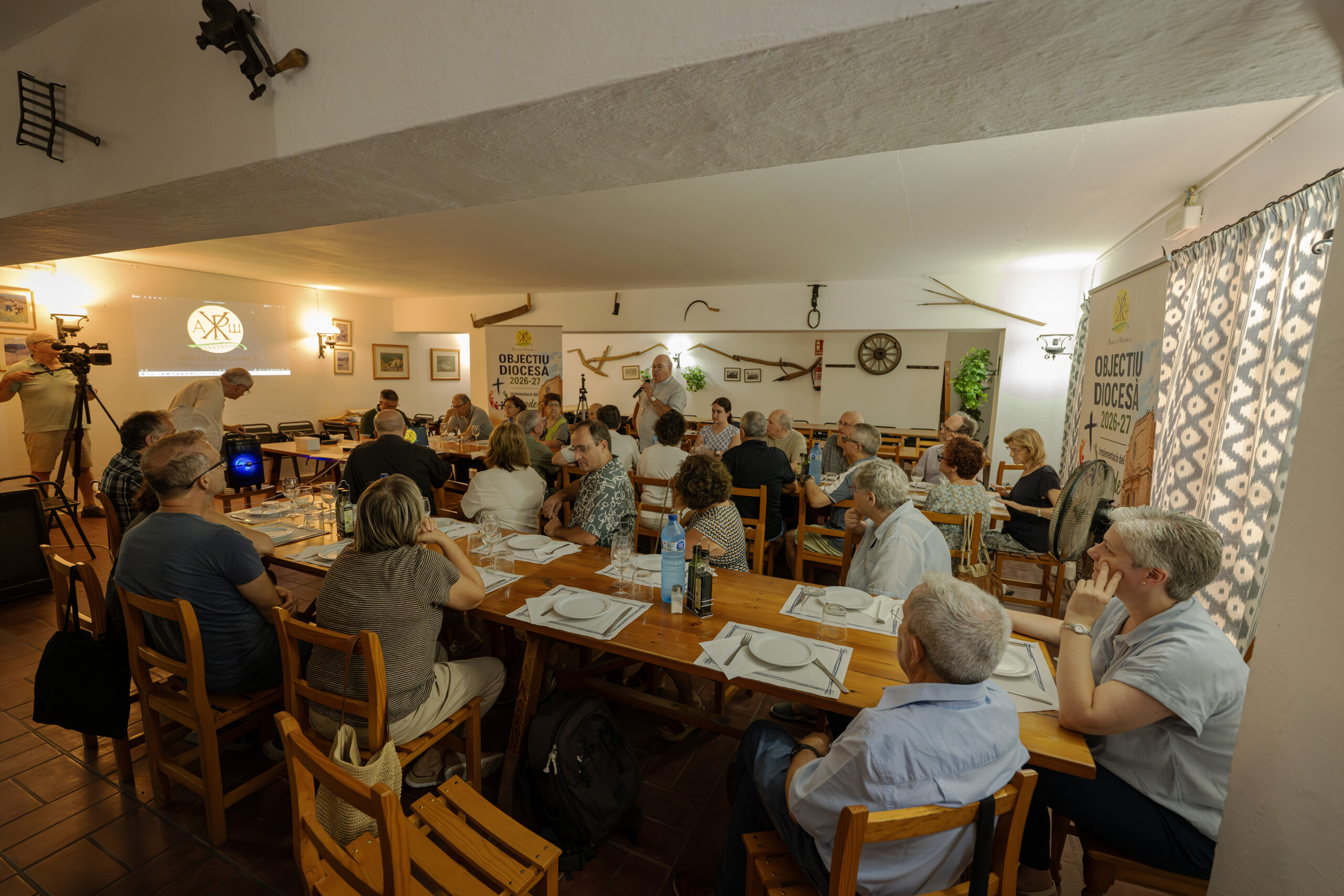 Trobada anual dels col.laboradors de la delegació de comunicació. Reconeixement a Mn.Guillem Pons. Setembre 2026