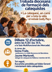 Trobada diocesana formació catequistes. Curs 2026-27