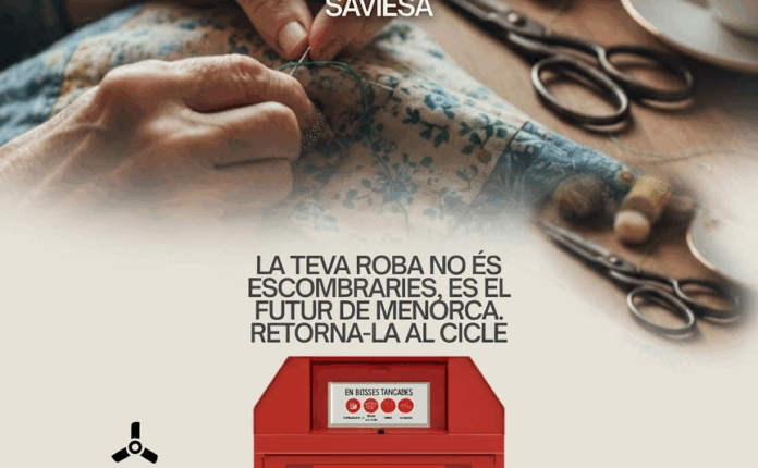 Campanya de Càritas Menorca i el Consorci de Residus i Energia. Curs 2026-27