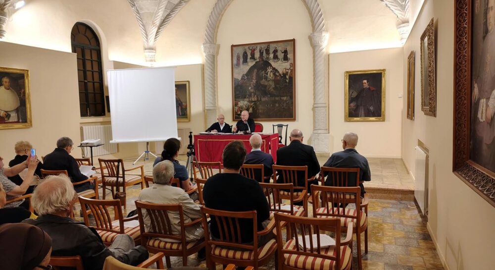 Primera xerrada de teologia. del curs. Ponent Ezequiel Mir. Curs 2026-27