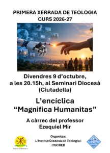 Primera jornada de teologia curs 2026-27_